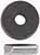 Frizzen roller bearing & pin, .28" diameter, tempered
